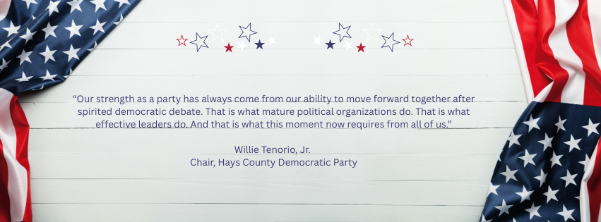 ​  A quote from Willie Tenorio about working togethe